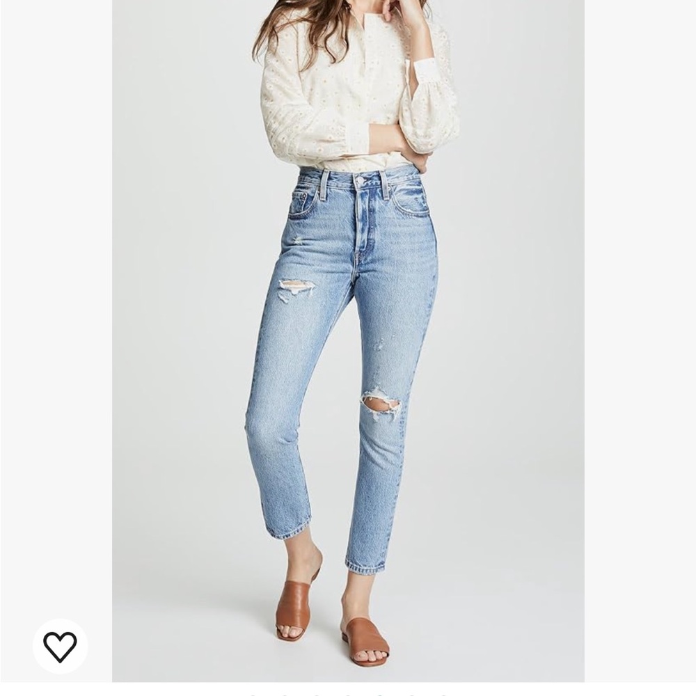 Levi’s 501 Skinny Button Fly Can’t Touch This 28
